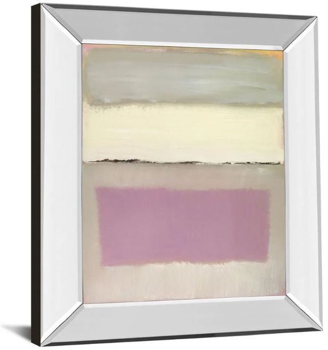 Classy Art Twilight l by Caroline Gold Mirror Framed Wall Art-1
