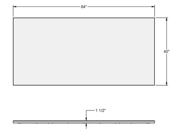 Amisco Customizable Nicholson Bar Height Table-3