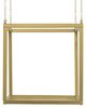 A & B Home Gold Iron Stand with Chains -1