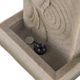 A & B Home Nickel Buddha Fountain-4