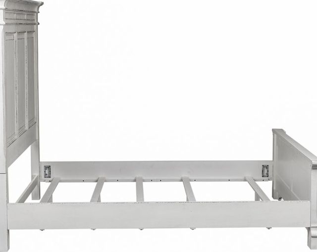 Liberty Furniture Abbey Park 3-Piece Antique White King Panel Bed Set-2