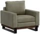 International Furniture Direct Blackburn Green Arm Chair-0