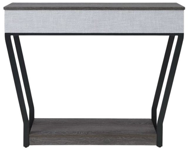 Signature Design by Ashley® Sethlen Black/Gray Console Sofa Table with Speaker-1