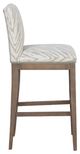 Fairfield® Customizable Entree Dining Nova Bar Stool with Mica Legs-2