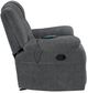 New Classic® Home Furnishings Redondo Dark Gray Manual Glider Recliner-3