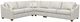 La-Z-Boy® Charlie Vellum Sectional with Custom Layout Options-1