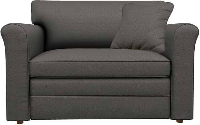 La-Z-Boy® Leah Charcoal Twin Sleep Chair-1