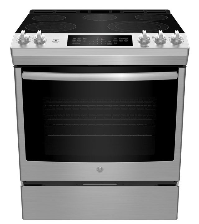 GE® 30" Stainless Steel Slide In Electric Range