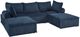Signature Design by Ashley® Bales 5-Piece Navy U-Shape Sectional-0