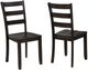 Crown Mark Durham 5-Piece Dark Brown Dining Set-4