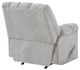 Homelegance® Baldwin Light Gray Rocker Manual Recliner-4