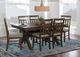 Powell® Turino 7-Piece Rustic Umber Dining Set-1