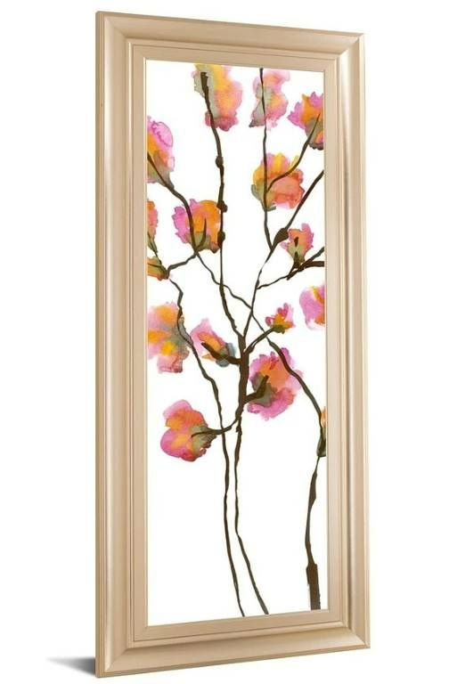 Classy Art Inky Blossoms I by Deborah Velasquez Wall Art-1