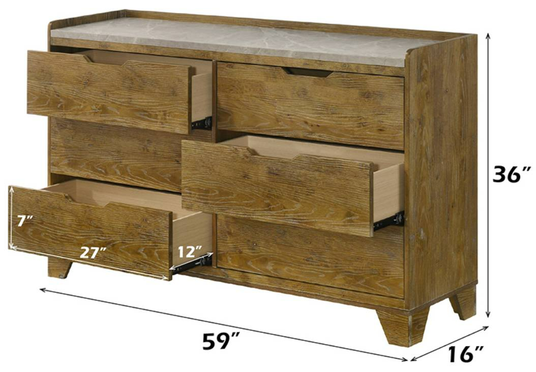 Acme Furniture Garcia Dresser - Thumbnail 5