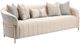 Michael Amini® Lisbon Gold/Opal Sofa-0