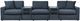 Signature Design by Ashley® Modmax 5-Piece Ink Modular Sectional with Audio Consoles-0