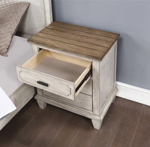 Flexsteel® Newport Two-Tone Nightstand-1