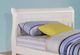 Donco Kids Youth White Twin Sleigh Bed-1