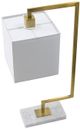 A & B Home Gold/White Table Lamp-1