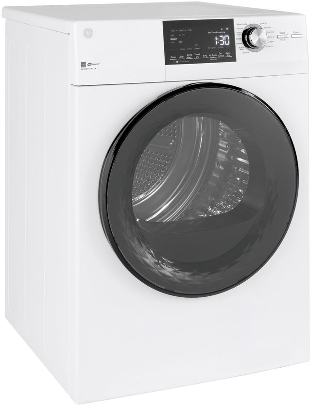 GE® 4.3 Cu. Ft. White Electric Dryer-1