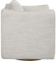 Uttermost® Corben White Swivel Chair-4