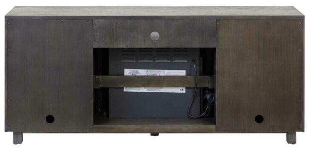 Martin Furniture Palisades Charcoal Fireplace TV Stand-3