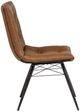 Coaster® Aiken 4-Piece Saddle Brown Upholstered Dining Side Chair-4