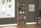 Monarch Specialties Inc. 72"H Dark Taupe 5 Shelves Bookcase-4