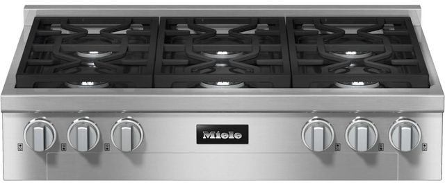 Miele 36" Gas Clean Touch Steel Rangetop-0