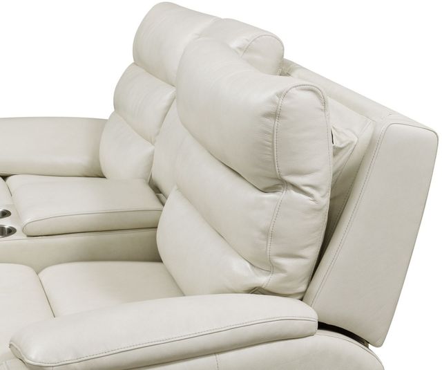 Steve Silver Co. Duval Ivory Power Reclining Loveseat-2