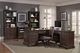 aspenhome® Weston Brown Ale 66" Desk for a Return-4