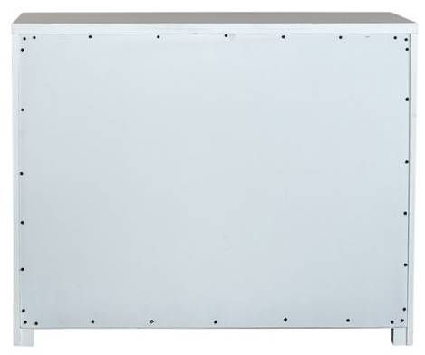 Liberty Furniture Allyson Park Wirebrushed White Bookcase-3