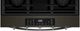 Whirlpool® 30" Black Stainless Steel Slide-in Gas Range with Air Cooking Technology-4