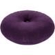 Surya Cotton Velvet Dark Purple 18"x18" Toss Pillow-1