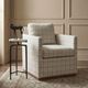 Uttermost® Tobias Antiqued Dark Bronze/White Marble Slab Drink Table-1