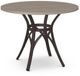 Amisco Customizable Kai 39" Thermo Fused Laminate Round Table-0