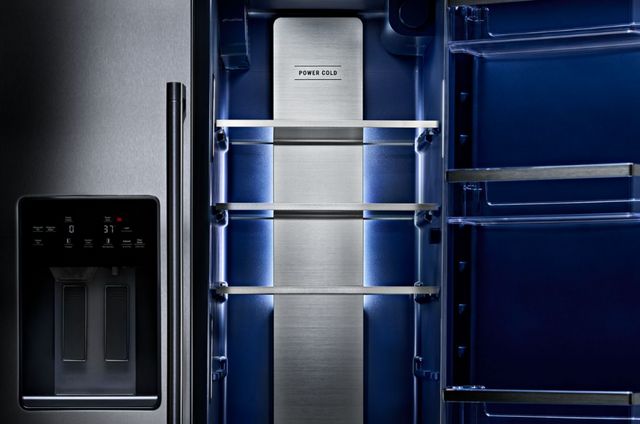 Maytag® 36 in. 20.8 Cu. Ft. Fingerprint Resistant Stainless Steel Counter Depth Side-by-SideRefrigerator-5