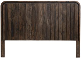 International Furniture Direct Dark Mezquite Brown Eastern King Headboard