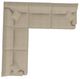 La-Z-Boy® Paxton 5-Piece Oatmeal Sectional-3