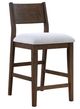 Steve Silver Co. Canton 7-Piece Eggshell/Mocha Counter Dining Table Set-3