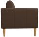 Best® Home Furnishings Customizable Trafton Leather Accent Chair with Honey Birch Legs-2