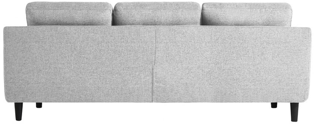 Moe's Home Collection Belagio Light Grey Sofa Bed with Chaise-2