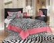 Signature Design by Ashley® Maribel Black Youth Twin Panel Headboard-2