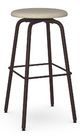 Amisco Customizable Button Upholstered Swivel Bar Stool-0