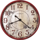 Howard Miller® Back Fourty Antique Red Wall Clock-0