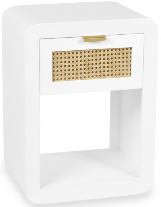 Meridian Furniture Langham White Nightstand-0