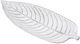A & B Home White Leaf Tray-0