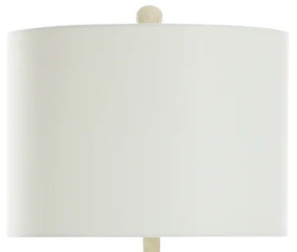 Stylecraft Brie Beige/White Table Lamp -2