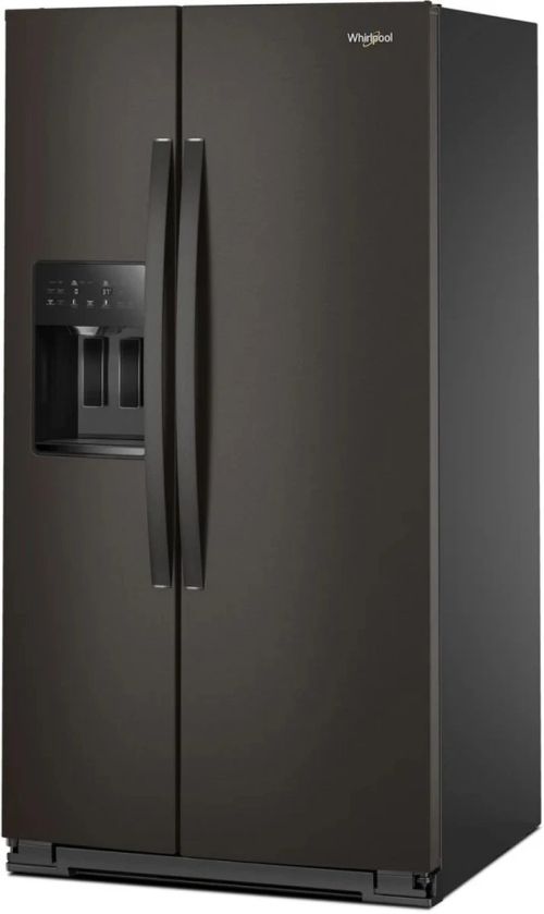 Whirlpool® 36 in. 28.7 Cu. Ft. Black Stainless Steel Side-by-Side Refrigerator-2
