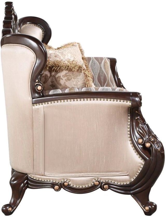 New Classic® Home Furnishings Constantine Beige/Cherry Loveseat-3